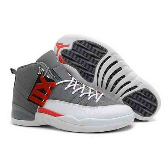 2013 New Air Jordan 12 XII Shoes Shoes Top Quality Grey White Sale